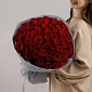 Букет из 51 красных роз 50 см "Тянь-Шань" - фото 3