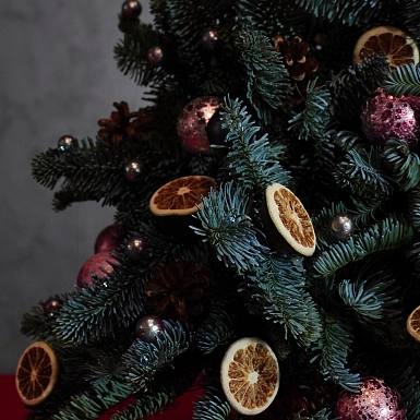 Новогодняя елочка "Зимние узоры" - фото 4