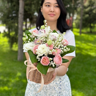 Букет с ландышами "Балет весны" - фото 1