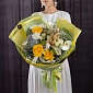 Букет из калл и роз "Bright" S - фото 1
