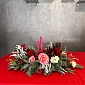 Новогодняя композиция "Зимний бархат - фото 1
