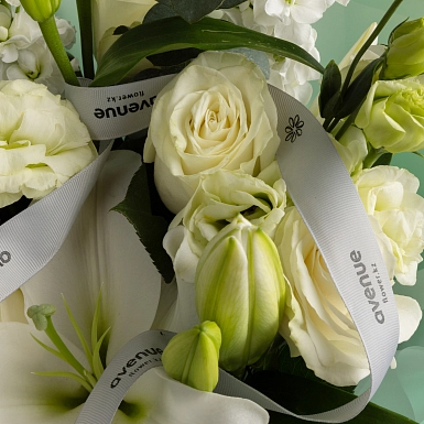 Букет из лилий "Кристалл" - фото 5