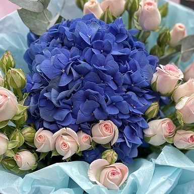 Букет из гортензии "Амели" - фото 4