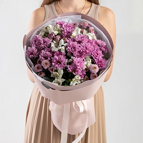 Букет с хризантемой "Calimero"