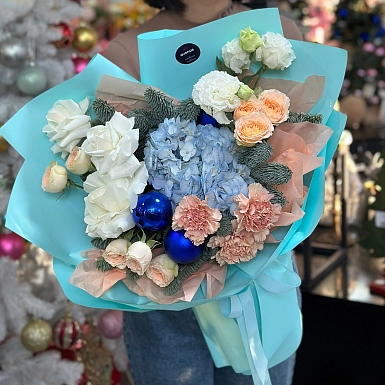 Зимний букет "Snow lady" - фото 2