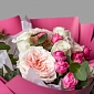 Букет из пионовидных роз "Лапочка" S - фото 7