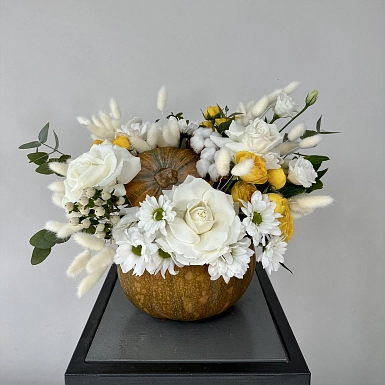 Композиция в тыкве "Мистика" - фото 1