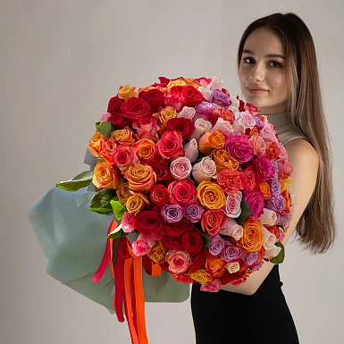 Голландская 201 микс роза 50 см - фото 1