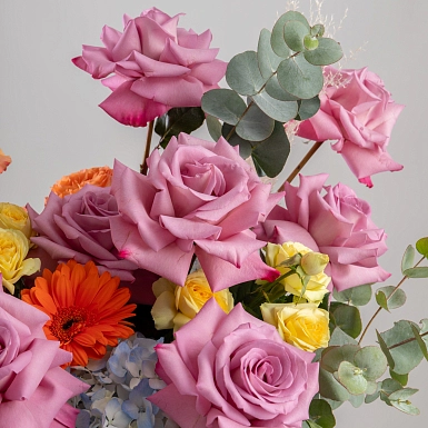 Композиция из роз “Пламя страсти” - фото 6