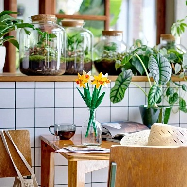 Конструктор лего "Нарциссы" - фото 3