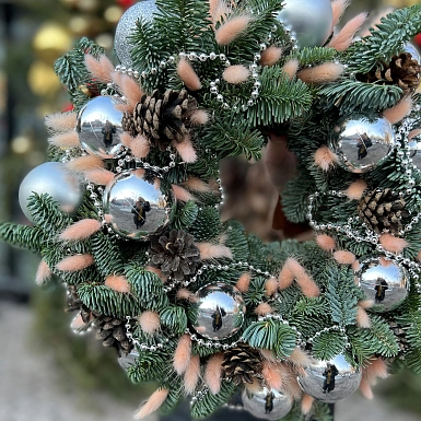 Новогодний венок "Морозко" - фото 6