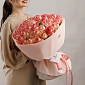 Букет из 51 нежно-розовых роз 50 см "Тянь-Шань" - фото 2
