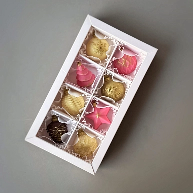 Новогодние шоколадные конфеты ручной работы - фото 3