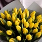 Букет из 35 желтых тюльпанов - фото 5