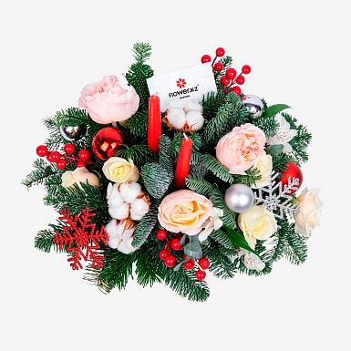 Новогодняя композиция "Полярная звезда" - фото 2