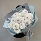 15 белых георгинов в оформлении - фото 2