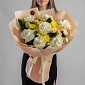Букет из роз и кустовых хризантем “Гулим” - фото 2