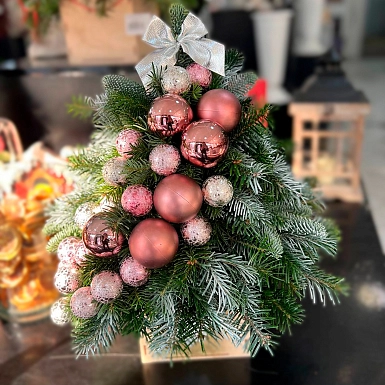 Новогодняя ёлочка "Зимняя история" - фото 1