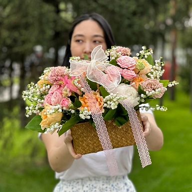Букет с ландышами "Свежий аромат" - фото 3