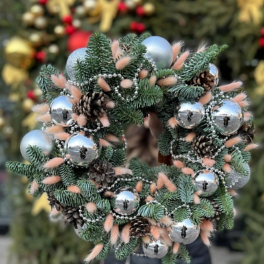 Новогодний венок "Морозко" - фото 2