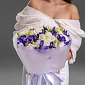Букет с ирисами и эустомой "Iris mood" - фото 5