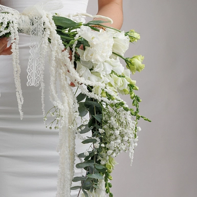 Букет невесты "Люблю" - фото 5