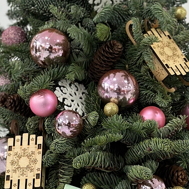 Новогодняя елочка "Winter lace" - фото 6