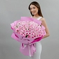 Букет из 101 розовых роз 50 см "Тянь-Шань" - фото 2