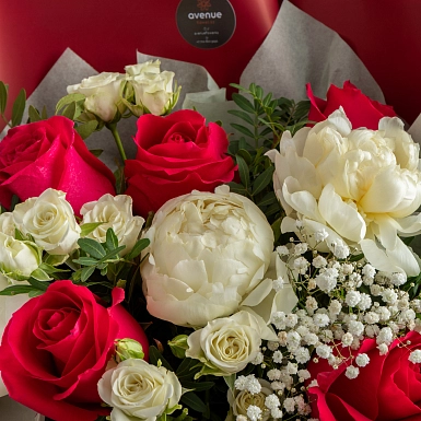 Букет с пионами “Инна” - фото 6