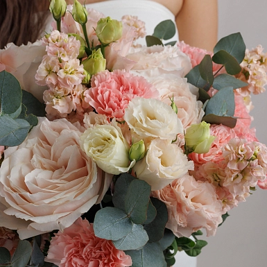 Букет невесты "Ласковый свет" - фото 5