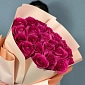 Букет из 25 розовых роз 50 см "Тянь-Шань" - фото 5