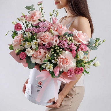 Композиция из роз и хризантем "Vivaldi" - фото 2