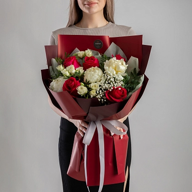 Букет с пионами “Инна” - фото 2