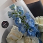 Букет с дельфиниумом "Garden" - фото 5