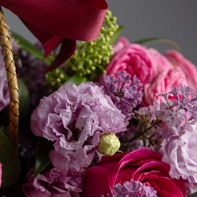 Корзинка из сирени "Lilac" - фото 5