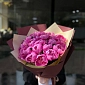 Букет из 25 местных розовых пионов - фото 2