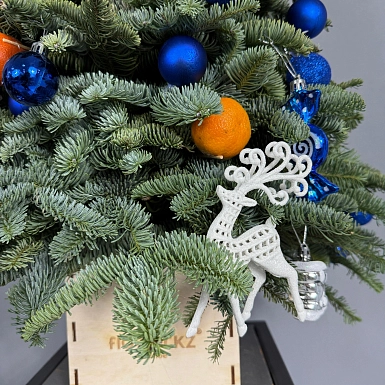 Новогодняя елочка "Лунный вечер" - фото 3