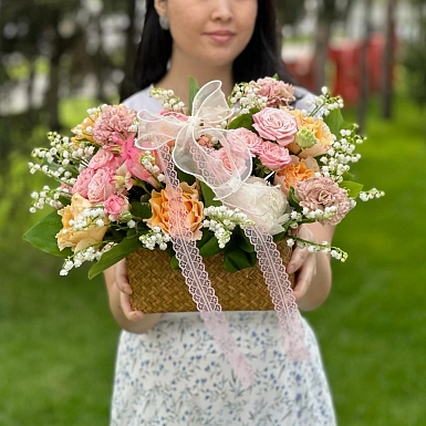 Букет с ландышами "Свежий аромат" - фото 2