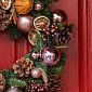 Новогодний венок "Чудесный вечер" - фото 3