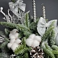 Новогодняя композиция "Silver spirit" - фото 4