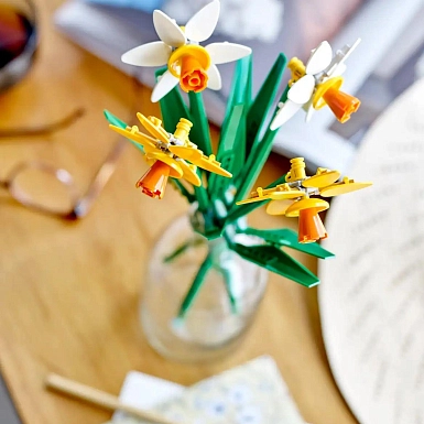 Конструктор лего "Нарциссы" - фото 5