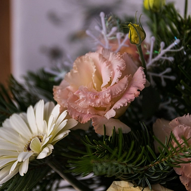 Новогодняя композиция "Белоснежка" - фото 6