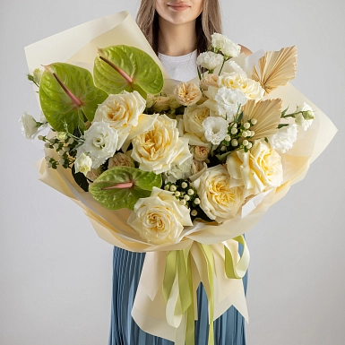 Букет с антуриумом "Navat" - фото 1