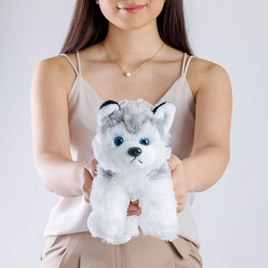 Мягкая игрушка "Хаски" S 35 см - фото 2