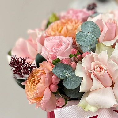 Композиция в коробке сердце "Империя чувств" - фото 5