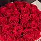 Коробка из 35 красных Голландских роз - фото 5