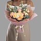 Букет с пионовидными розами "Принцесса" S - фото 2