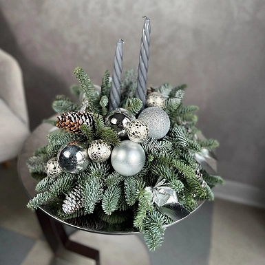 Новогодняя композиция "Сочельник" - фото 3