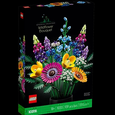 Конструктор лего "Букет полевых цветов" - фото 7