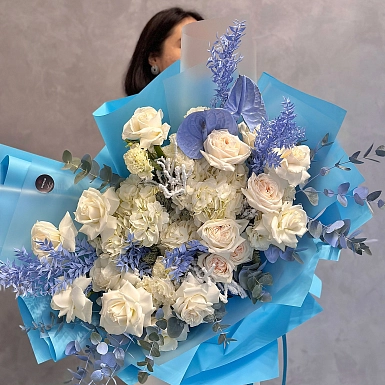 Зимний букет "Снежное царство" - фото 3